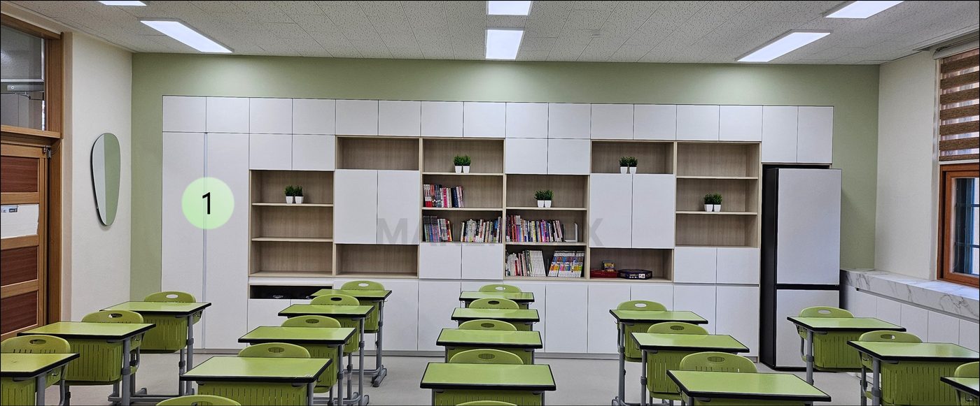 서울선유중학교 진로정보실 다목적 수납장